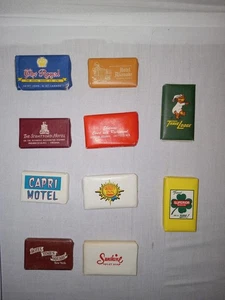 Vintage Hotel Collectors soap bars lot of 10  hotel mini bar soaps..  #I - Picture 1 of 5