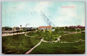 Postcard Arizona Phoenix U S Indian School - Picture 1 of 3