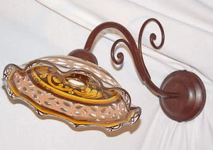 APPLIQUE CERAMICA DECORATA A MANO ART.292 PERFETTO PER CUCINA E STANZA DA PRANZO - Picture 1 of 1