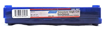 Norton Waterstone 220 grano 1" x 3" x 8" WBB 320 #89505 en caja azul Foto 1 de 4