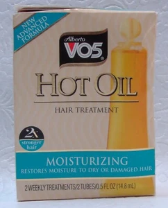 VO5 Hot Oil Moisturizing Hair Treatment 2 Tubes New Vintage 90's  - Picture 1 of 6