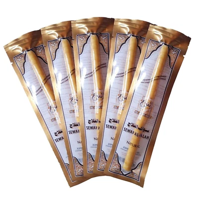 Sewak Al-Falah (Miswak) Natural Toothbrush Sticks Tooth Cleaning Sticks Bulk