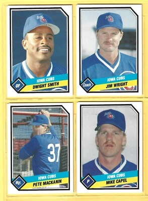 CHICAGO CUBS Minor League Choice Single Cards YOU PICK Iowa Peoria Myrtle Beach - Image 1 of 4