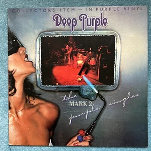 Deep Purple - The Mark II Purple Singles -Purple Vinyl LP Record -1979 -TPS 3514 - Picture 1 of 11