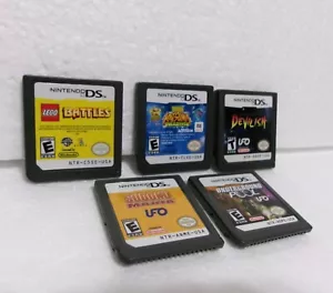 5 JUEGOS NINTENDO DS MOSHI MONSTERS KATSUMA LEGO BATTLES Diavilish + - Imagen 1 de 11