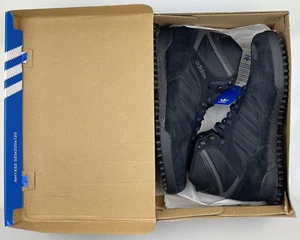 adidas Originals Mens Marathon TR Mid Black Blue 2012 G56696 Sz 9.5 NIB RARE DS - Picture 1 of 15