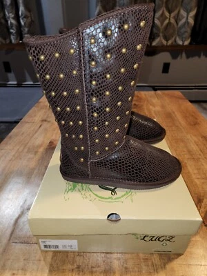 NUEVO EN CAJA Botas informales Lugz Kimi sin cordones para mujer marrón WKIMS-2201 Foto 1 de 4