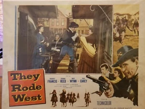 "They Rode West" Lobby Card, 11 X 14. - Picture 1 of 1