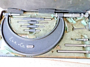 Moore & Wright 2" to 6" combination / external micrometer - Picture 1 of 6