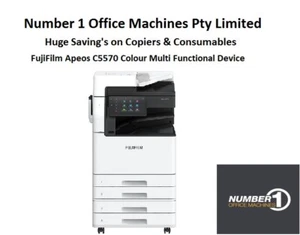 Xerox FujiFilm Apeos C5570 Copy,Print,Scan, PostScript, AirPrint, CURRENT MODEL - Picture 1 of 2