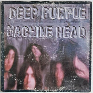 Deep Purple ~ MACHINE HEAD ~ 1972 Vinyl Record Album 1st Press w/Poster ~ VG+/EX - Picture 1 of 8
