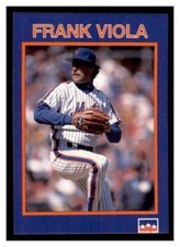 1990 Starline Long John Silver #7 FRANK VIOLA New York Mets ~F8JJ