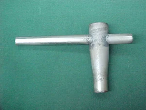 Original left idle air tube (driver's side) for '63 - '65 Corvette Rochester FI - Picture 1 of 2