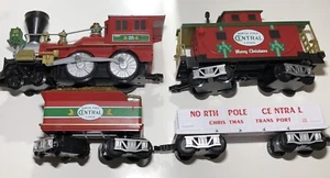 Lionel 711792 North Pole Central Lines Merry Christmas Train Set No Remote/track - Picture 1 of 11