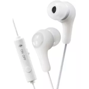 PE JVC Gumy Gamer Earbuds with Microphone (White) - Picture 1 of 2