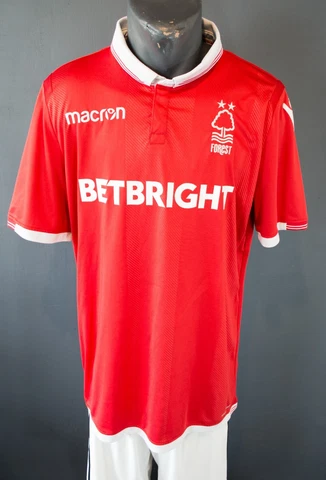 Nottingham Forest Jersey 2018/2019 Home Football Socer Mens Shirt Size Adult 2XL Cover