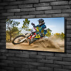 Leinwandbild Kunst-Druck 100x50 Bilder Sport Motocross