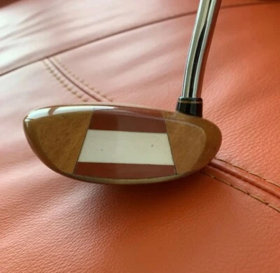 Vintage wooden persimmon putter made by Ueno golf handmade 34inch - Image 1 of 4