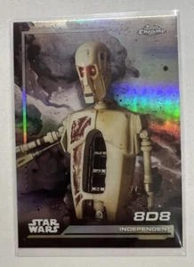 2024 Topps Chrome Star Wars 8D8 Refractor - Picture 1 of 2