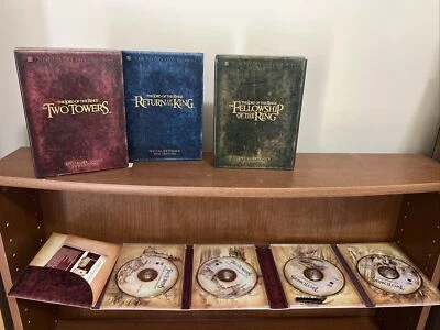 The Lord of the Rings Trilogy Special Extended DVD Edition 12-Disc Set Complete - Image 1 of 4