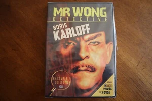 MR WONG DETECTIVE COMPLETE COLLECTION 2 DVD 6 Films Movies Uncut Boris Karloff - Imagen 1 de 8