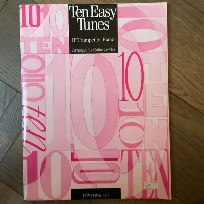 Ten Easy Tunes for Bb Trumpet & Piano by Colin Cowles incl Piano Accompaniment - Image 1 of 4