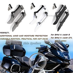Alerones de carenado deflectores laterales de motocicleta para BMW K1600B K1600 GTL 2017-2021 - Imagen 1 de 10