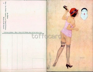 LIBERTY ART NOUVEAU RISQUE EROTIC-AUTORE KIRCHNER-LA COLERE-C94-52 - Picture 1 of 1