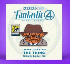 SDCC 2025 100% Soft Trenchcoat & Hat The Thing from Marvel The Fantastic Four - Picture 1 of 1