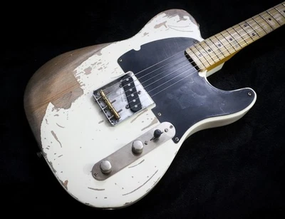 Maßanfertigung Jeff Beck Esquire Relic Tele Partscaster komplette Gitarrenqualität - Bild 1 von 4