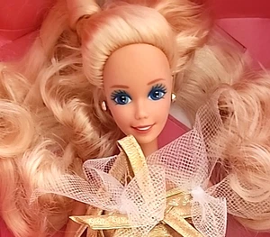 Vintage 80s FAO Schwarz Golden Greetings Barbie #7734 Special Ltd Mattel NRFB - Bild 1 von 8