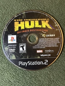 The Incredible Hulk - Ultimate Destruction, Ps2 Spiel Mavel 2005 (nur Diskette) - Bild 1 von 4