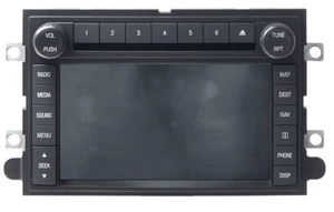 2013 Ford Expedition E150 E250 AM FM Radio CD MP3 Player GPS Navi DL1T-18K931-AC - Picture 1 of 5