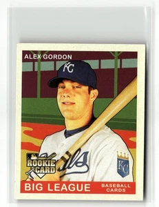 2007 Upper Deck Goudey #141 Alex Gordon Rookie Red Backs Kansas City Royals - Bild 1 von 2