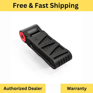 FoldyLock Forever Folding Bike Lock 90cm High Security Sold Secure Gold + Keys - Picture 1 of 9