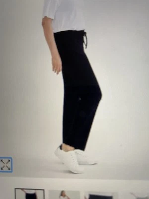 Damas Macys Style & Co Negro Suave Jersey Algodón Pull Up Pantalón Pequeño Grande Nuevo con Etiquetas Foto 1 de 4