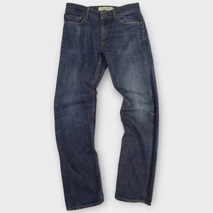 Lacoste Jeans Herren Größe 32 34 Blau Standard Fit Zip Fly Logo - Bild 1 von 12