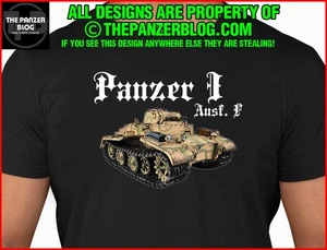 Camiseta Tanque Alemán Panzer I Ausf F Segunda Guerra Mundial - Imagen 1 de 49