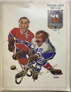 Montreal vs Toronto 1980 Vintage NHL Old-Timers Imágenes Oficiales Programa NHL - Imagen 1 de 19