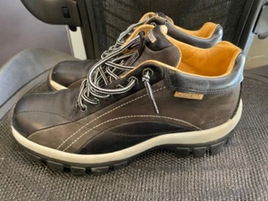 Perry Ellis Range Lea Nubukleder Stiefel Herren Größe 9 Schwarz Vintage Dimension  - Bild 1 von 7