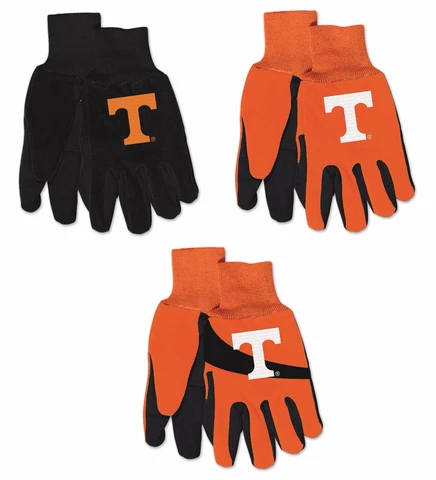 NCAA Tennessee Volunteers No Slip Gripper Utility Work Gardening Gloves Cover