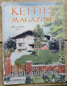 Keiths Homes 1913 Architecture Historic House Design Catalog Bungalow Victorian - Picture 1 of 14