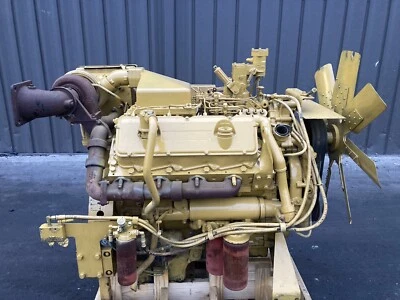 MOTOR TURBO DIÉSEL CATERPILLAR 3408 EXCEDENTE GUBERNAMENTAL Foto 1 de 4