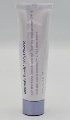 Meaningful Beauty Skin Brightening Decollete Neck Treatment SPF 15 .75oz Sealed - Image 1 of 3