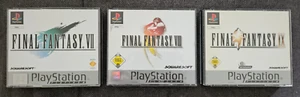 FINAL FANTASY VII + VIII + IX ( 7 , 8 und 9 ) PSX Playstation 1 Pal DEUTSCH - Bild 1 von 8