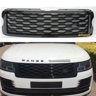 Parrilla de parachoques delantera para Land Rover Range Rover Vogue L405 2013-2017 parrilla negra Foto 1 de 4