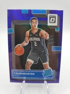 2022-23 Donruss Optic Rated Rookie RC Caleb Houston Purple - Picture 1 of 4