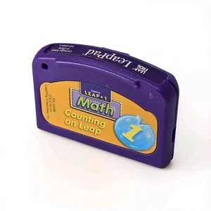 LeapFrog Leap 1 Math Counting on Leap Preschool-1st Grade Math CARTRIDGE ONLY - Picture 1 of 6