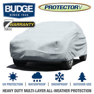 Budge Protector V SUV Cover Fits SUVs up to 15'5" Long| Waterproof | Breathable