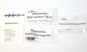 Plantronics Eartips & Earloop for M100 M1100 Discovery 975 Voyager Pro Pro+ Set - Picture 1 of 1